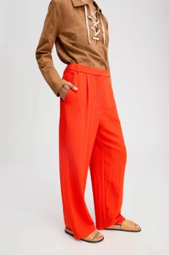 MUNTHE Kosmila Pants Red