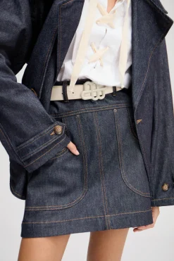 MUNTHE Matter Belt Creme