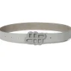 MUNTHE Matter Belt Light Grey