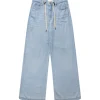 MUNTHE Obey Pants Blue