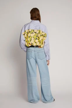 MUNTHE Obey Pants Blue