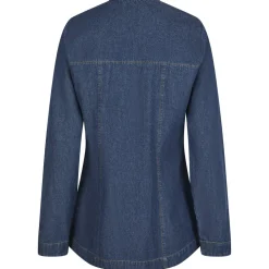 NEO NOIR Annie Denim Blouse Dark Blue