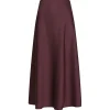 NEO NOIR Bovary Skirt Burgundy