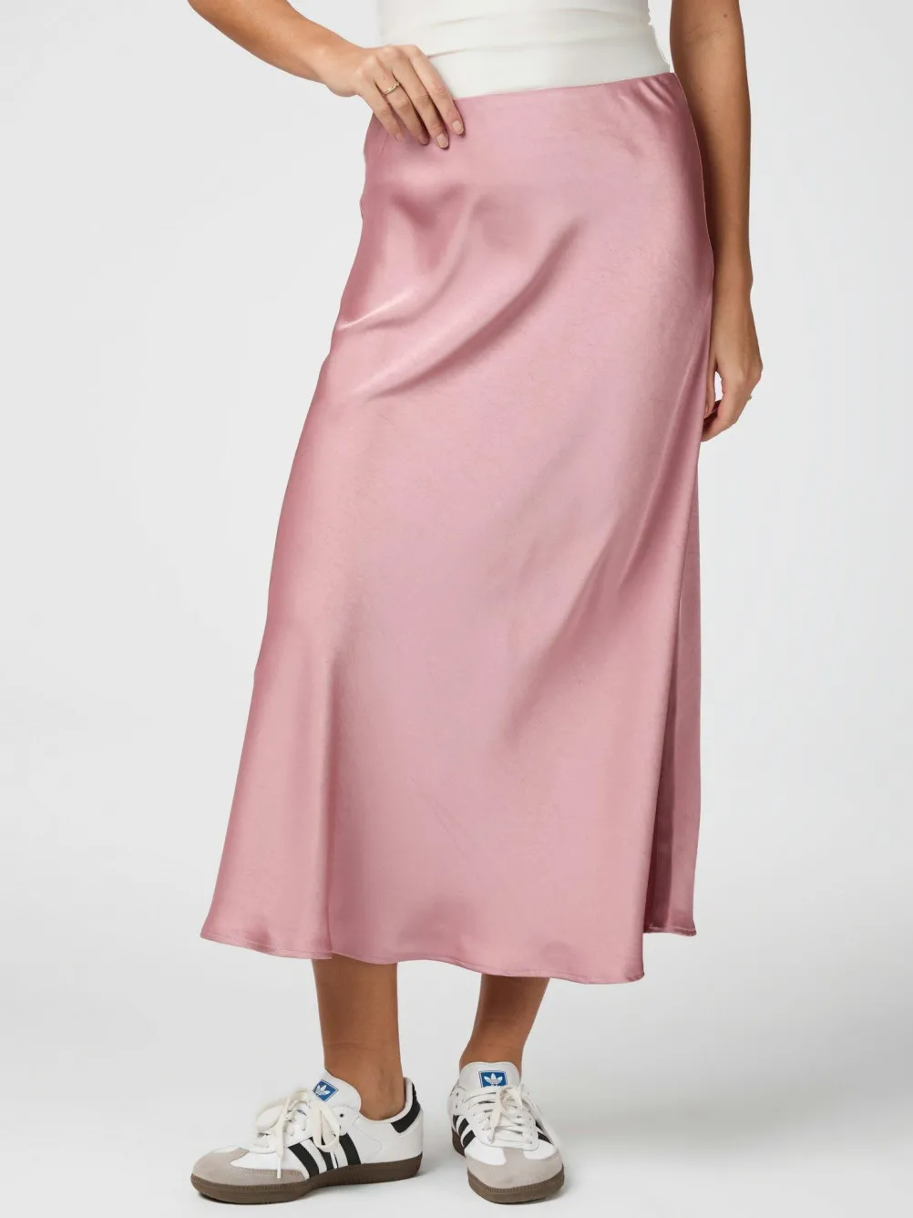 NEO NOIR Bovary Skirt Evening Rose