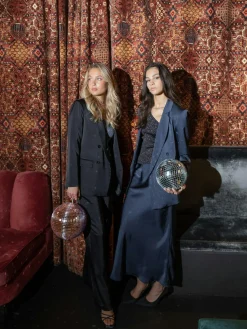 NEO NOIR Bovary Skirt Midnight Blue