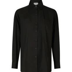 NEO NOIR Dalma C Poplin Shirt Black