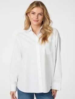 NEO NOIR Dalma C Poplin Shirt Hvid