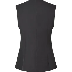 NEO NOIR Fabia Structure Waistcoar Dark Grey