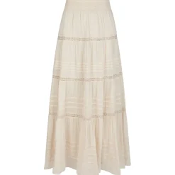 NEO NOIR Felicia Voile Skirt Ivory