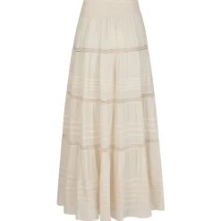 NEO NOIR Felicia Voile Skirt Ivory