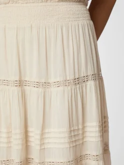 NEO NOIR Felicia Voile Skirt Ivory