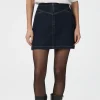 NEO NOIR Gabani Denim Skirt Dark Blue
