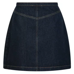 NEO NOIR Gabani Denim Skirt Dark Blue