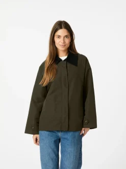 NEO NOIR Gatbi Clean Jacket Dark Green