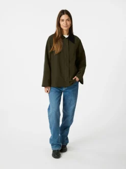 NEO NOIR Gatbi Clean Jacket Dark Green