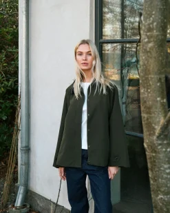 NEO NOIR Gatbi Clean Jacket Dark Green