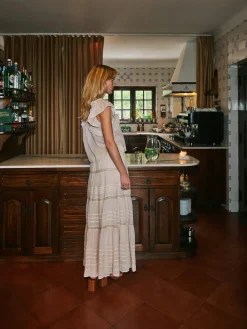 NEO NOIR Jayla Voile Top Ivory