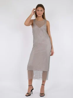NEO NOIR Loreen Stone Dress Silver