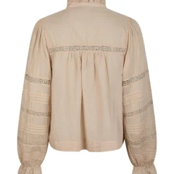 NEO NOIR Lyla Volie Blouse Toffee