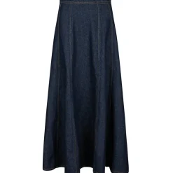 NEO NOIR Raya Denim Skirt Dark Blue