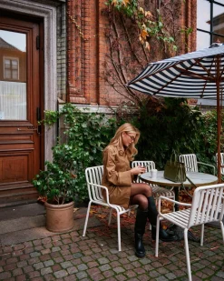 NEO NOIR Rosa Faux Suede Shirt Cognac