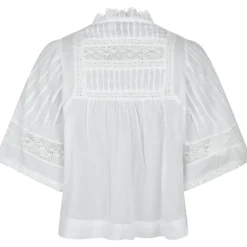 NEO NOIR Siama Voile Blouse White
