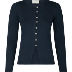 NEO NOIR Teller Knit Blouse Dark Navy