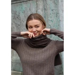 O'TAY Anna Blouse Brownstone