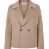O'TAY Becca Coat Dark Sand