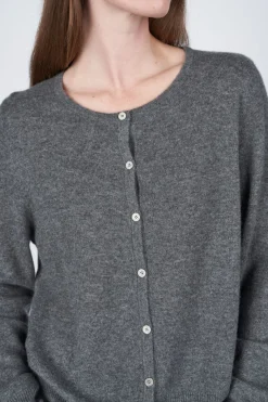 O'TAY Fenix Cardigan Dark Gray Melange