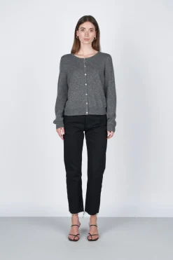 O'TAY Fenix Cardigan Dark Gray Melange