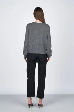 O'TAY Fenix Cardigan Dark Gray Melange