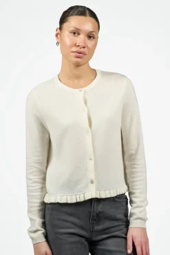 O'TAY Laila Cardigan Off White