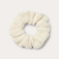 O'TAY Medium Scrunchie Off White