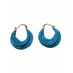 PICO COPENHAGEN Afrika Earrings Blå