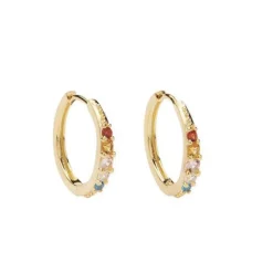 PICO COPENHAGEN Aisha Earring Multi Guld