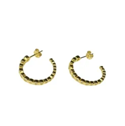 PICO COPENHAGEN Alba Crystal Studs Klar