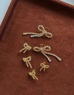 PICO COPENHAGEN Arco Mini Crystal Studs