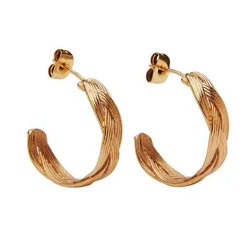 PICO COPENHAGEN Braid Stud Hoops