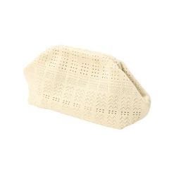 PICO COPENHAGEN Rosalia Clutch Ivory Lace