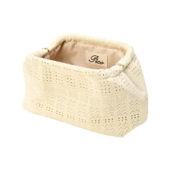 PICO COPENHAGEN Rosalia Clutch Ivory Lace