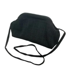 PICO COPENHAGEN Small Rosalia Clutch Black Lace