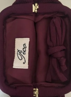 PICO COPENHAGEN Small Rosalia Clutch Black Lace