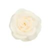 PICO COPENHAGEN Small Satin Rose Claw Ivory