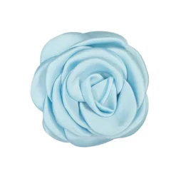 PICO COPENHAGEN Small Satin Rose Claw Light Blue
