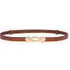 PLISSÉ COPENHAGEN Lili Belt Cognac