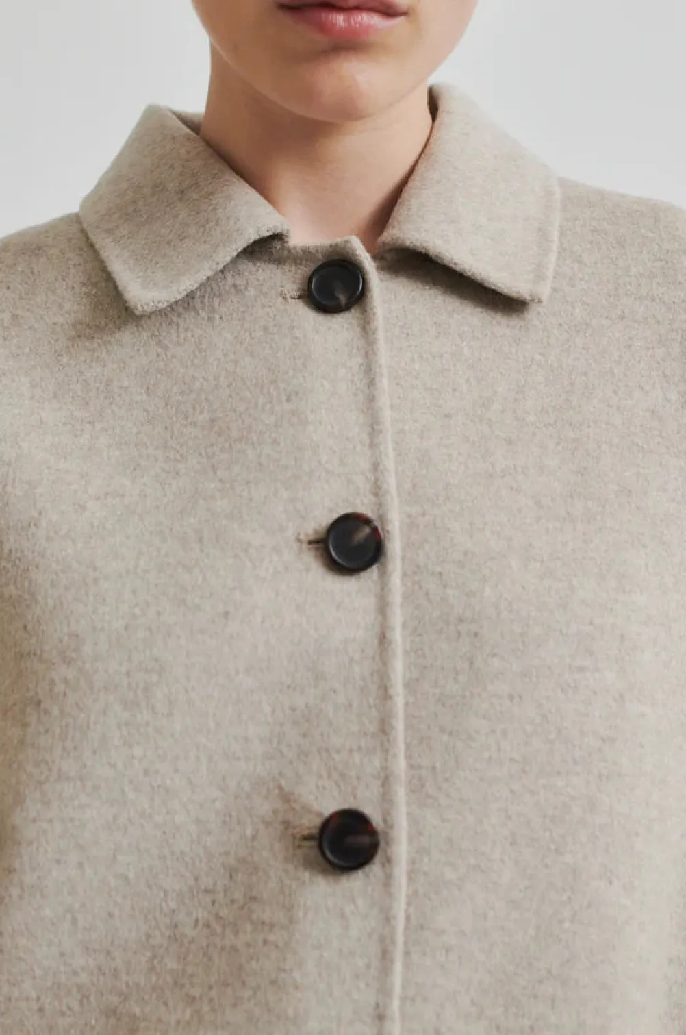 SECOND FEMALE Cira Jacket Beige Melange