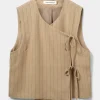 SOFIE SCHNOOR s251306 Cailinsw Vest Light brown