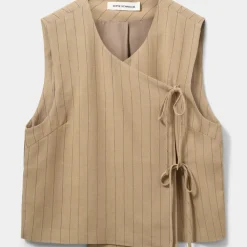 SOFIE SCHNOOR s251306 Cailinsw Vest Light brown