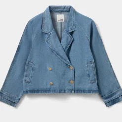 SOFIE SCHNOOR S251250 Eudorasw Jacket Denim Blue